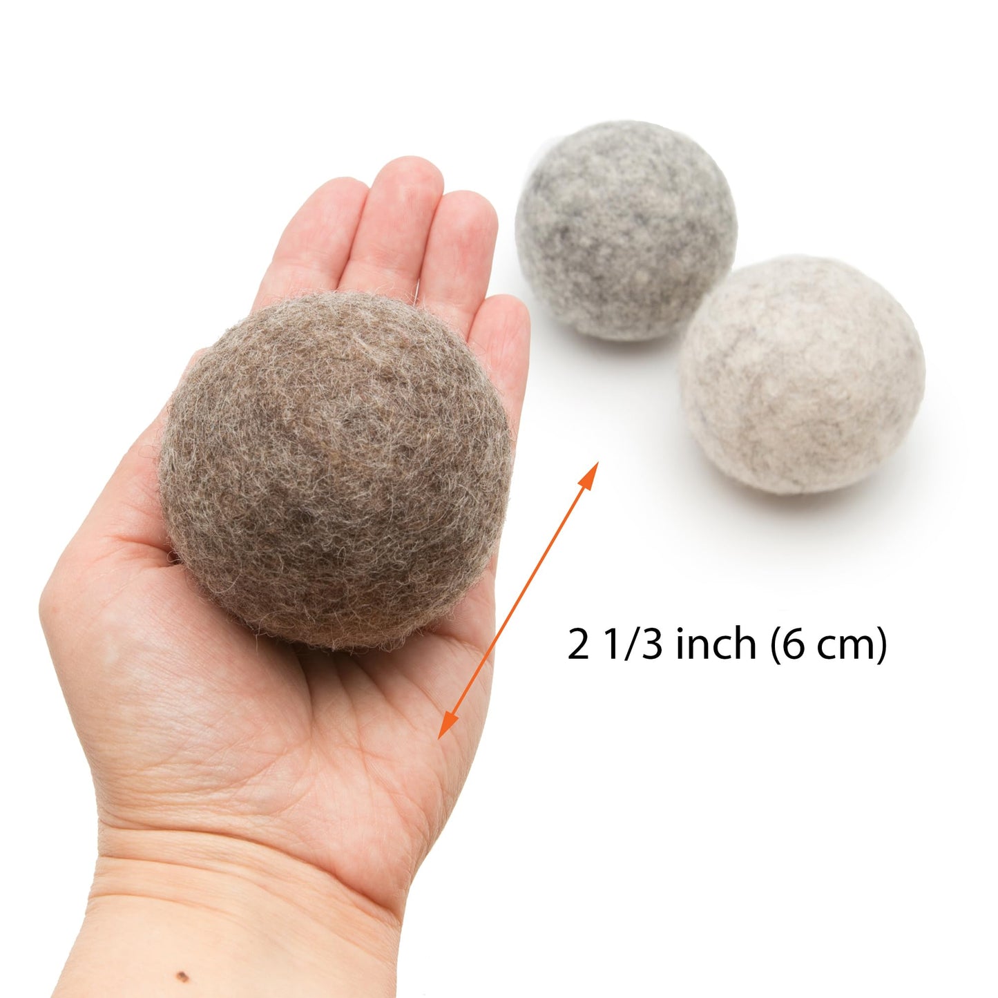 Glaciart One Felt Wool Balls for Dogs (3 Pcs)