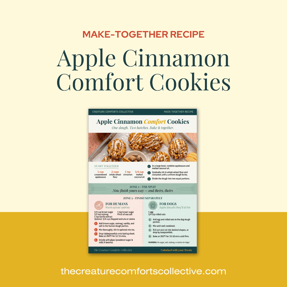 Make Together Recipe - Apple Cinnamon Comfort Cookies