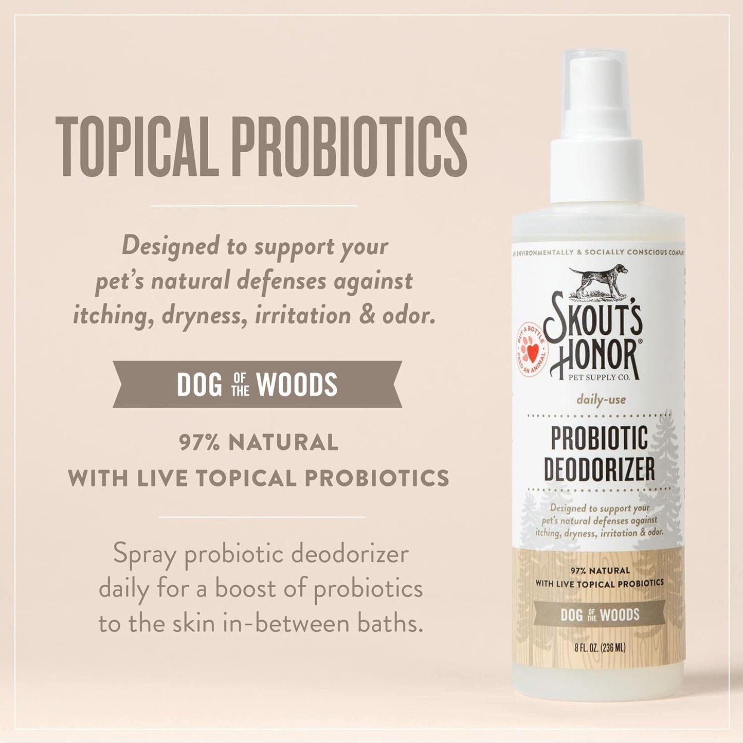 SKOUT'S HONOR Probiotic Grooming Essentials Bundle - Dog of The Woods
