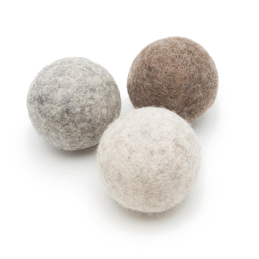 Glaciart One Felt Wool Balls for Dogs (3 Pcs)