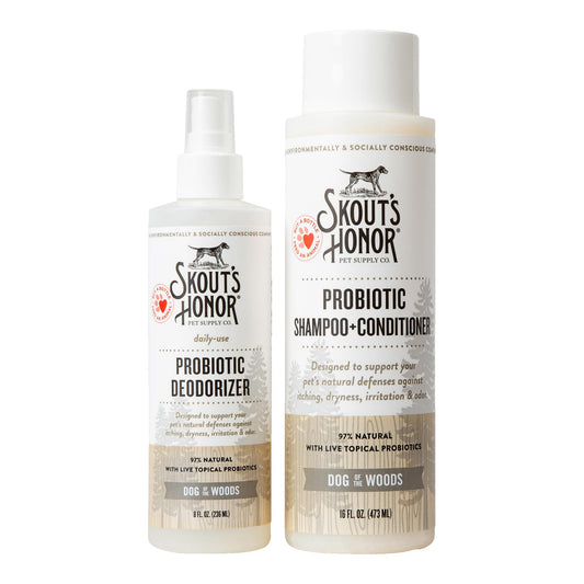 SKOUT'S HONOR Probiotic Grooming Essentials Bundle - Dog of The Woods