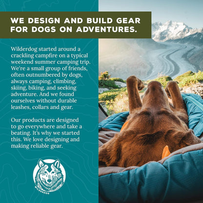 Wilderdog Waterproof Dog Leash - Repels Water & Dirt - Olive