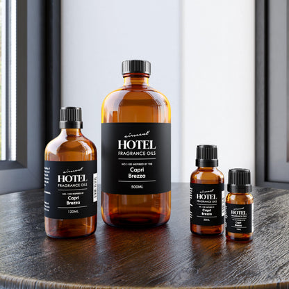 AirScent Capri Brezza Diffuser Oil No. 1100 - Volcano-Inspired Premium Fragrance Oil for Ultrasonic and Waterless Diffusers and Crafting - 120 mL, 4 fl oz Glass Bottle with Dropper