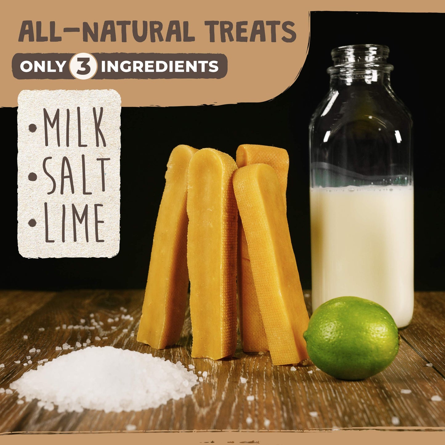 Mighty Paw Yak Cheese Chews for Dogs, All Natural Long Lasting Pet Treats. Odorless & Great for Oral Health. Limited Ingredient Chews for Puppies & Power Chewers (Medium, 12 Pack)1 Count (Pack of 1)