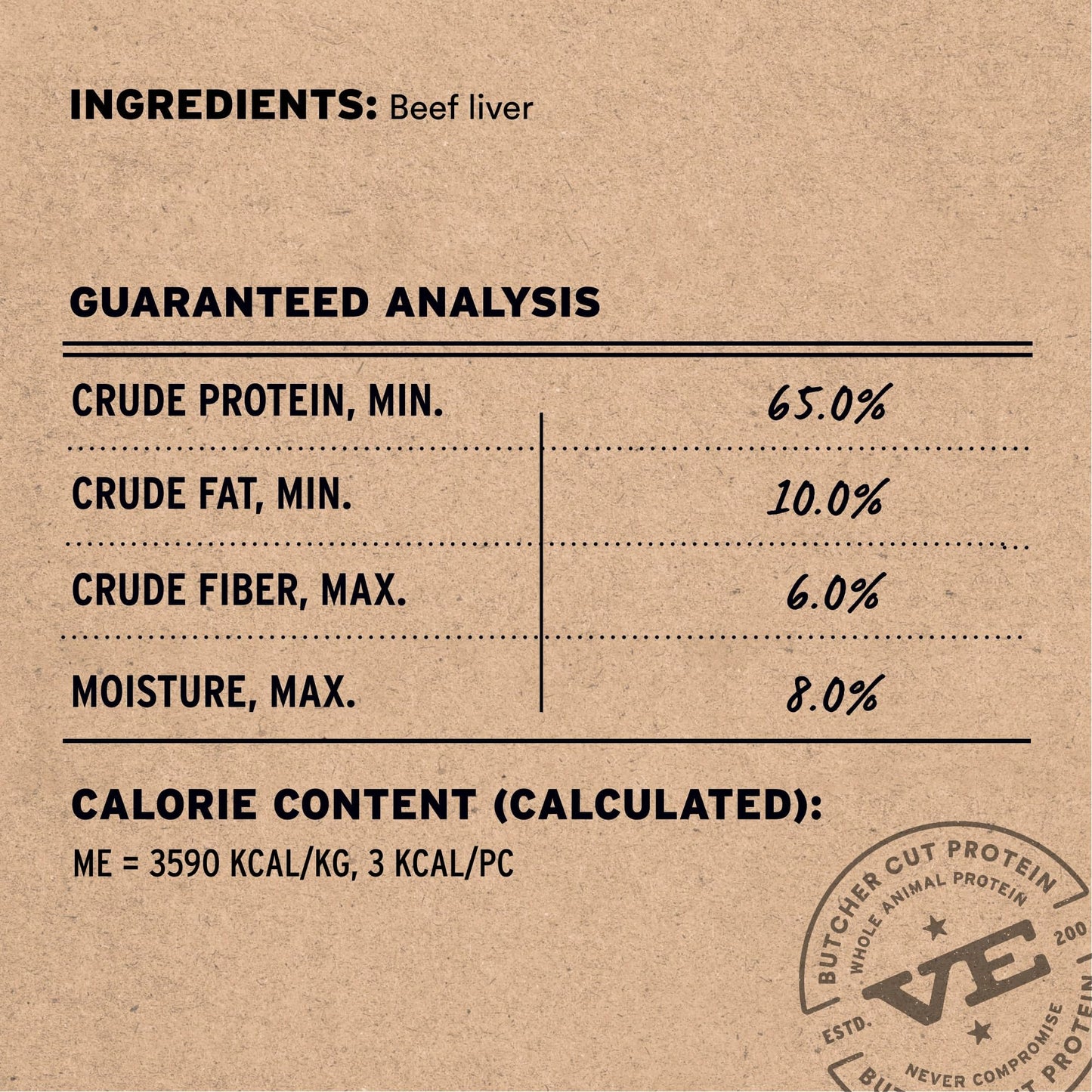 Vital Essentials Beef Liver Dog Treats, 2.1 oz | Freeze-Dried Raw | Single Ingredient | Premium Quality High Protein Training Treats | Grain Free, Gluten Free, Filler Free