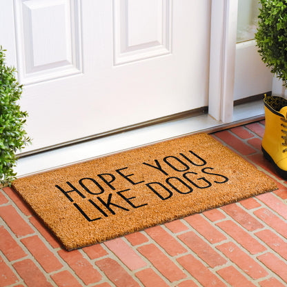 Calloway Mills Hope You Like Dogs Doormat (24" x 36")