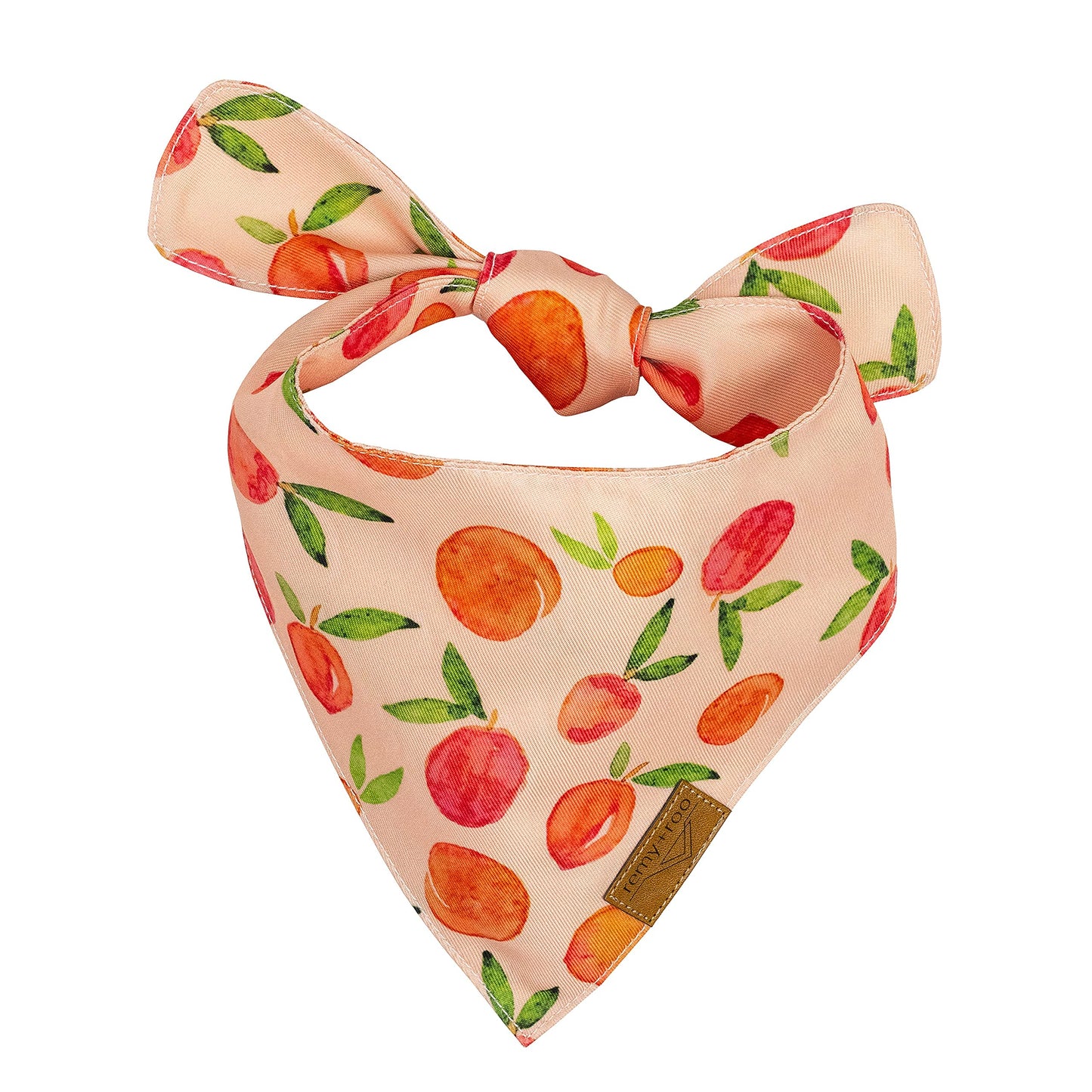 Remy+Roo Large Spring Dog Bandanas - 4 Pack Katherine Set | Premium Durable Adjustable Polyester Fabric Dog Scarfs | Patented Shape Girl Dog Bandana, Trendy Pattrens, Floral Dog Bandana