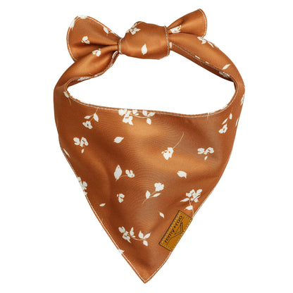 Remy+Roo Large Spring Dog Bandanas - 4 Pack Emily Set | Premium Durable Adjustable Polyester Fabric Dog Scarfs | Patented Shape Girl Dog Bandana, Trendy Patterns, Floral Dog Bandana