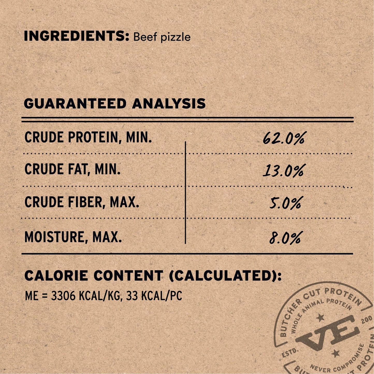 Vital Essentials Bully Sticks Dog Treats, 1.4 oz | Freeze-Dried Raw | Single Ingredient | Premium Quality High Protein Training Treats | Grain Free, Gluten Free, Filler Free