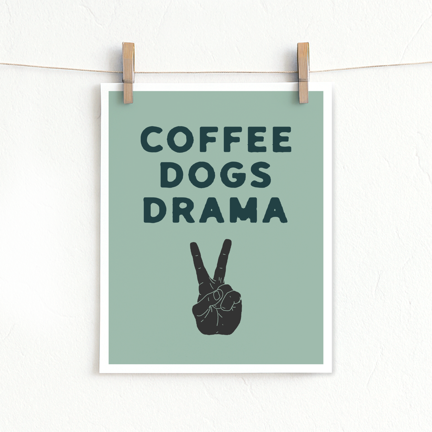 Dogs Coffee Drama - Digital Download
