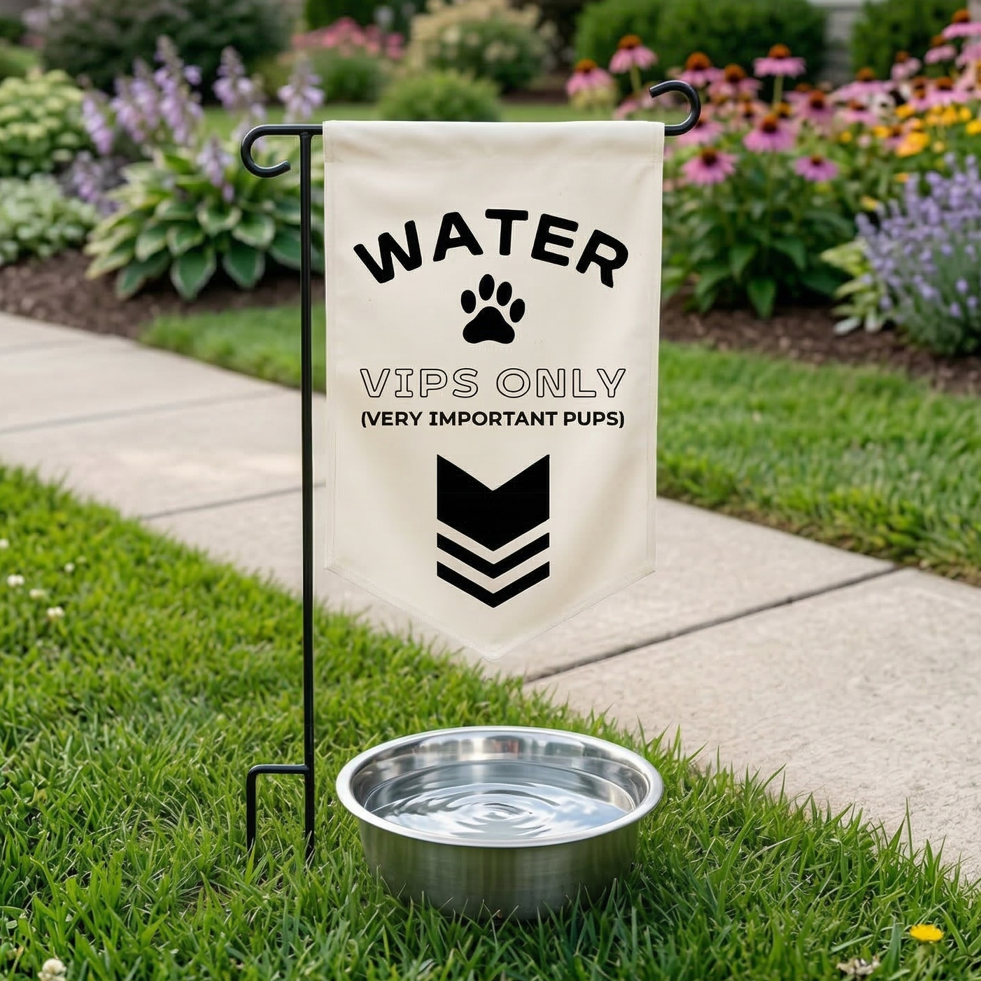 VIP Water Station Yard Flag